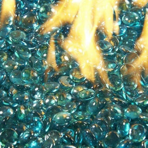 Aquamarine Glass Gems