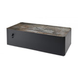 The Outdoor GreatRoom Company Kinney 55-inch Linear Fire Pit Table with Burner Cover