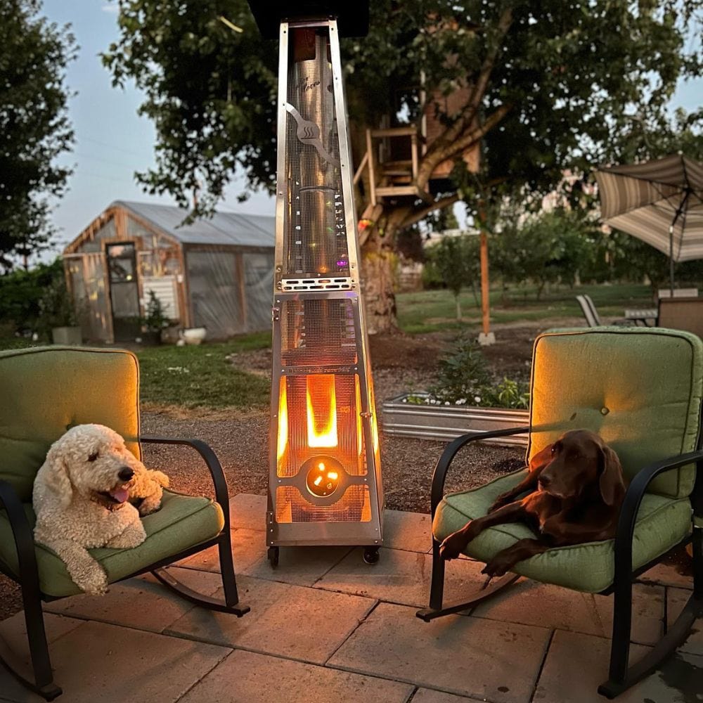 Timber Stoves - Patio Heaters Made in USA - Patio Fever