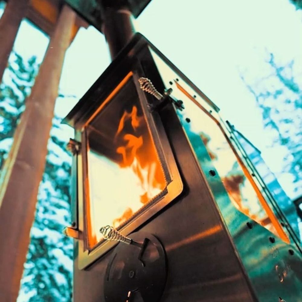 Timber Stoves Big Timber Pellet Patio Heater at the patio