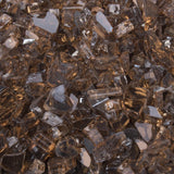1/4" Copper Reflective Fire Glass (25 lbs)