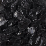1/2"-3/4" Black Fire Glass (25 lbs)