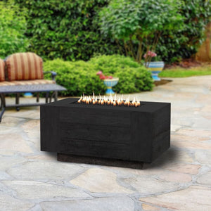 Top Fires Catalina Ebony Fire Pit in Outdoor Patio