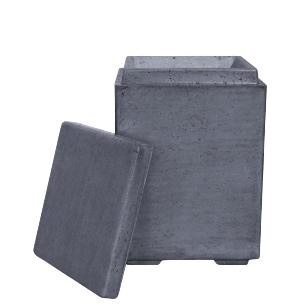 Top Fires Concrete Propane Tank Enclosure in Gray
