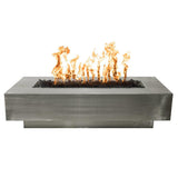 Top Fires Coronado Rectangular Stainless Steel Gas Fire Pit