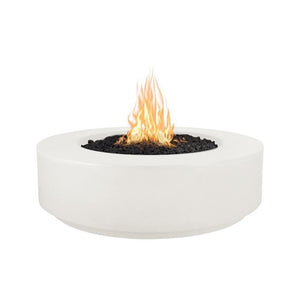 Top Fires 42" Florence GFRC Fire Pit in Limestone