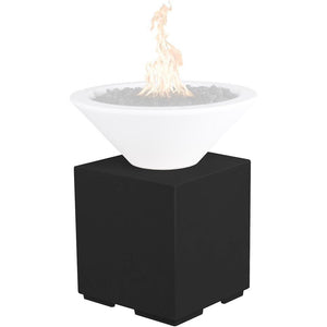Top Fires GFRC Pillar for Fire Bowls in Black