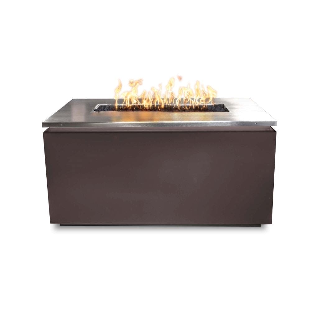 Top Fires Merona Steel Fire Pit Table in Java
