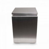 Top Fires Stainless Steel  Propane Tank Enclosure - detail view